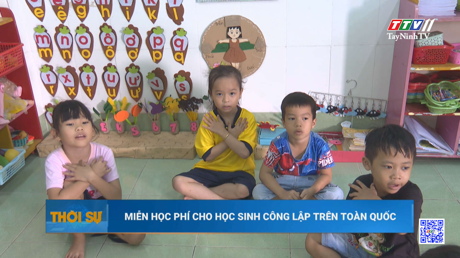 Miễn học phí cho học sinh công lập trên toàn quốc | TayNinhTV