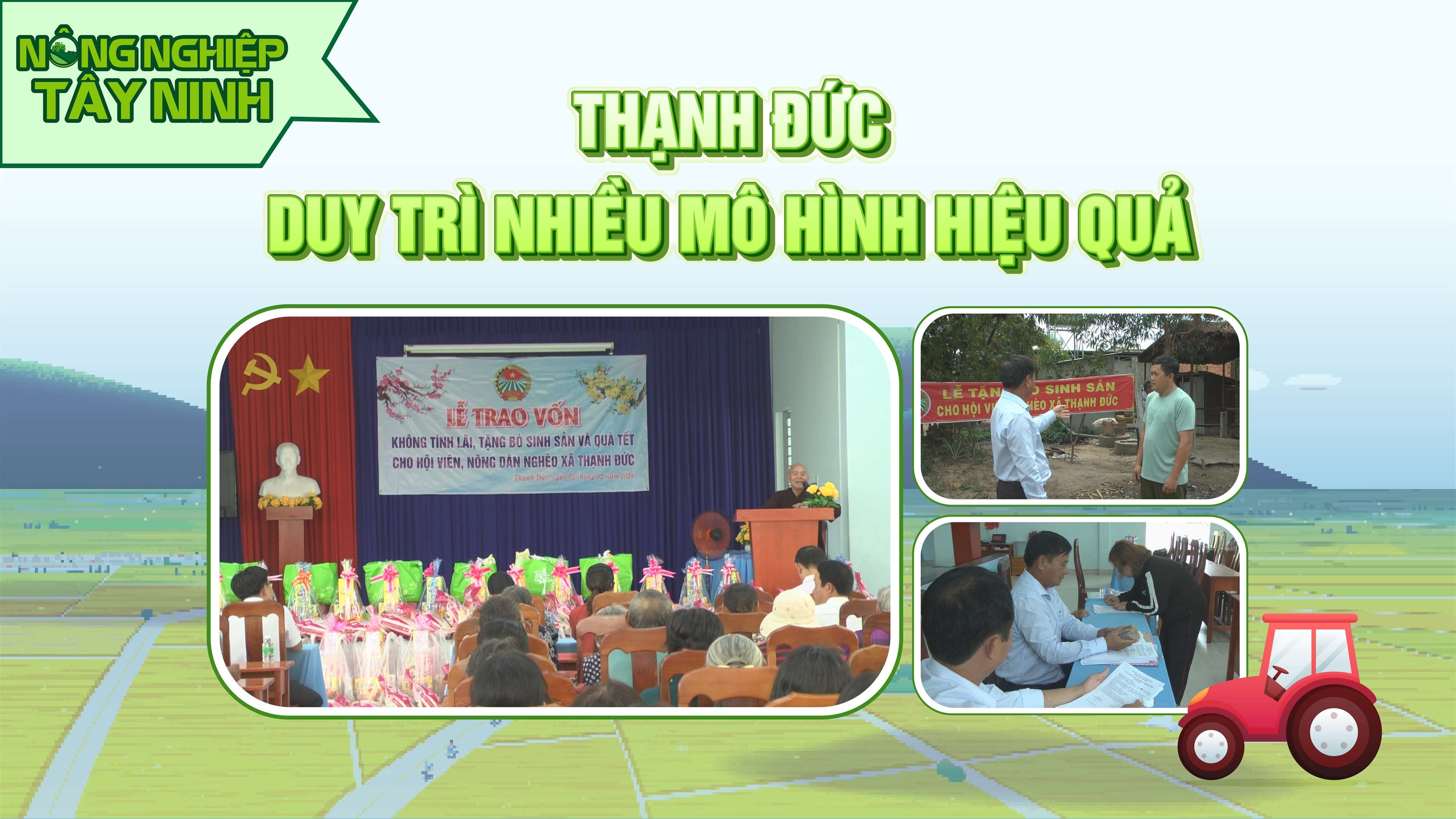Thạnh Đức duy trì nhiều mô hình hiệu quả | NÔNG NGHIỆP TÂY NINH