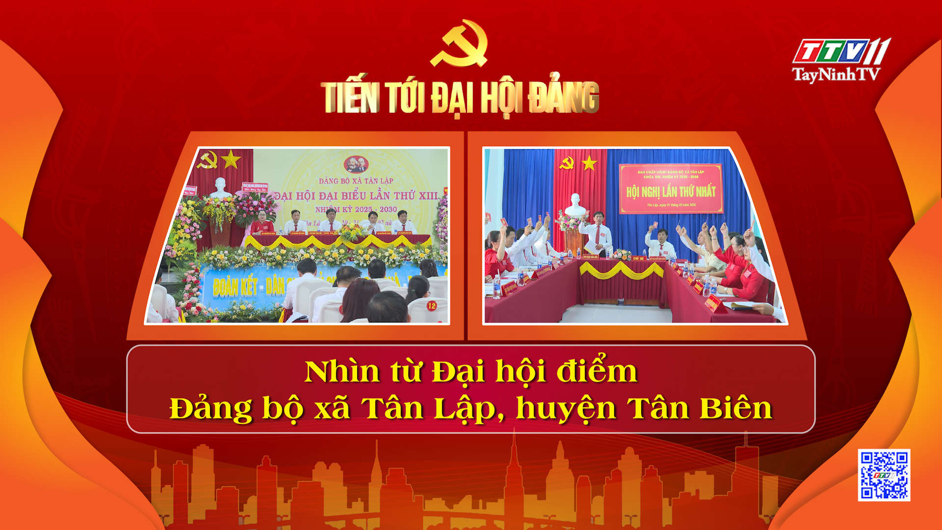 Nhìn từ Đại hội điểm Đảng bộ xã Tân Lập, huyện Tân Biên | Tiến tới Đại hội Đảng | TayNinhTV