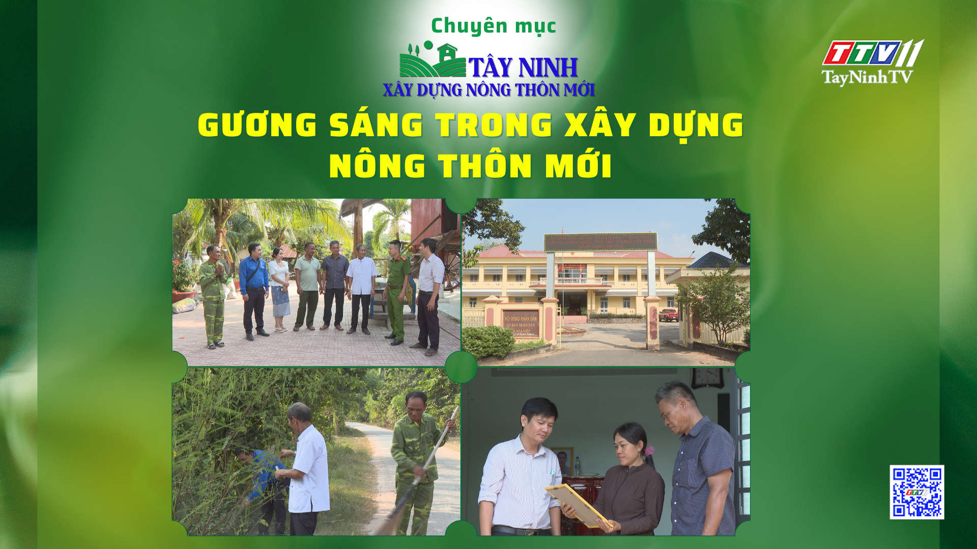 Gương sáng trong xây dựng nông thôn mới | Tây Ninh xây dựng Nông thôn mới | TayNinhTV