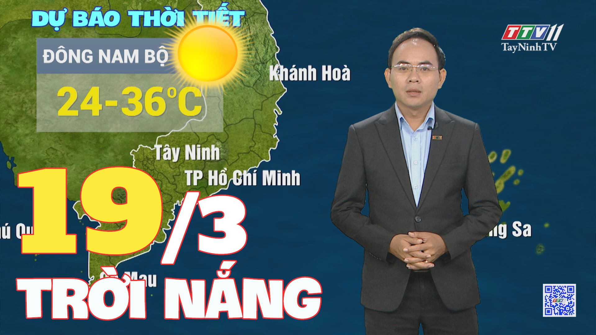 Bản tin thời tiết 19-3-2025 | TayNinhTVEnt