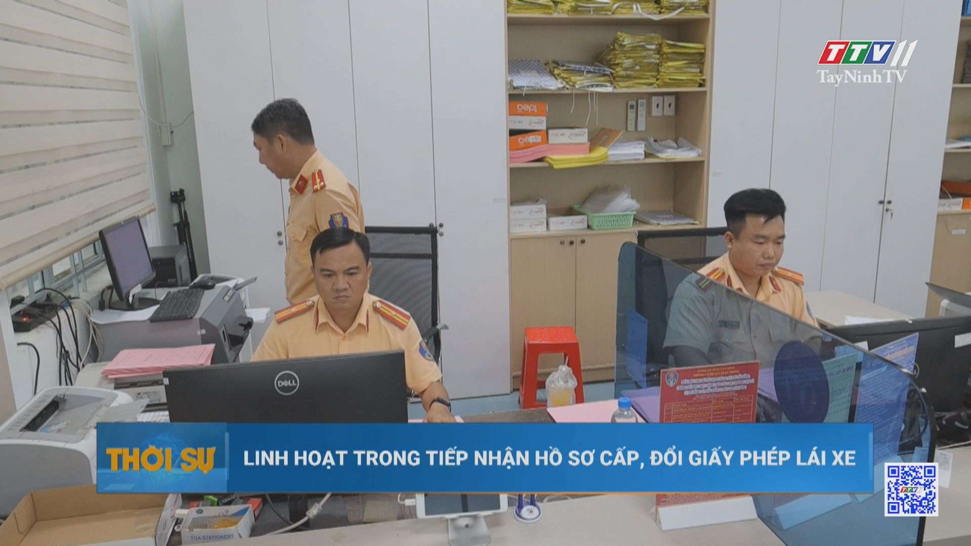 Linh hoạt trong tiếp nhận hồ sơ cấp, đổi giấy phép lái xe