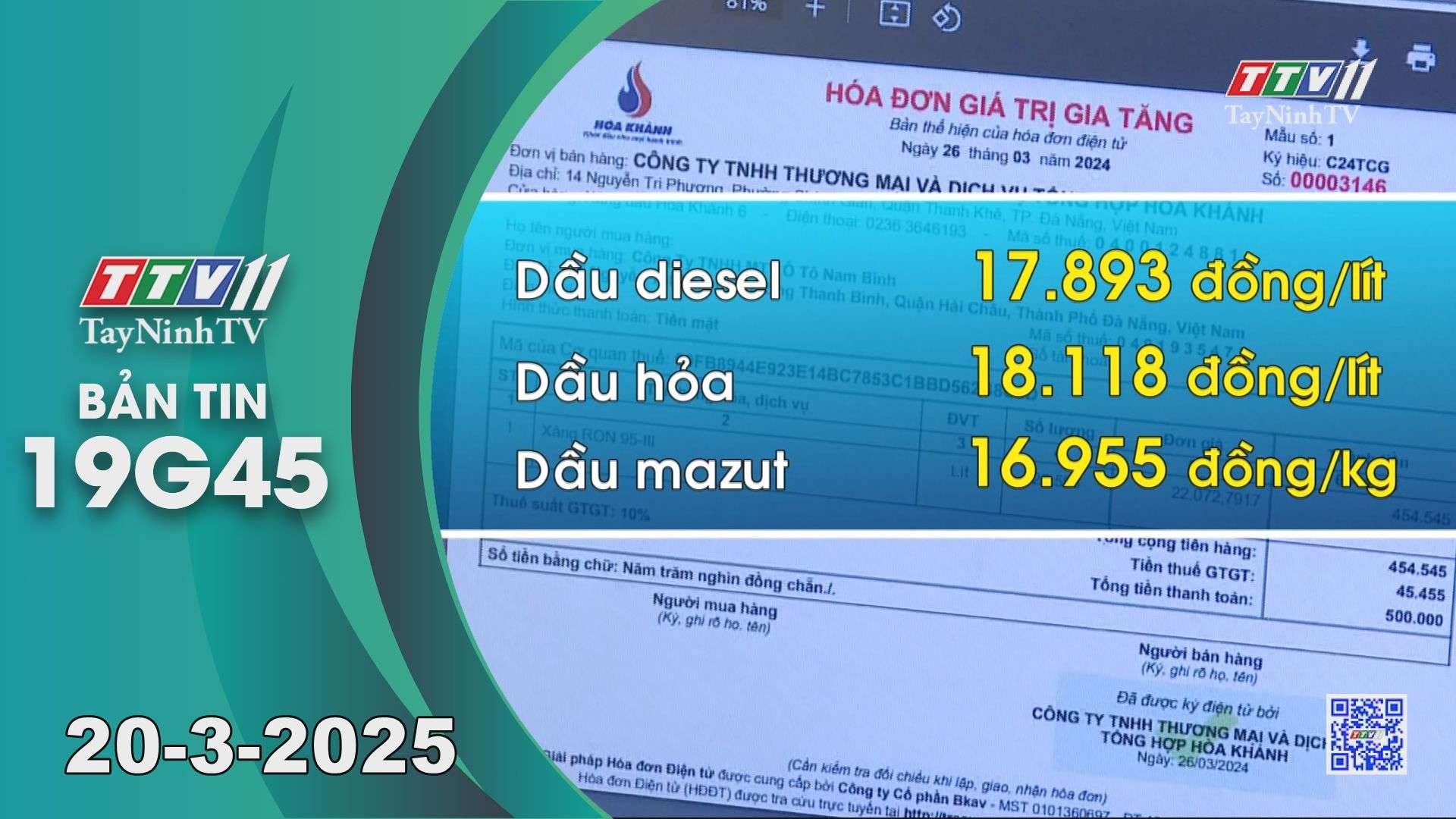 Bản tin 19G45 | 20-3-2025 | Tin tức hôm nay