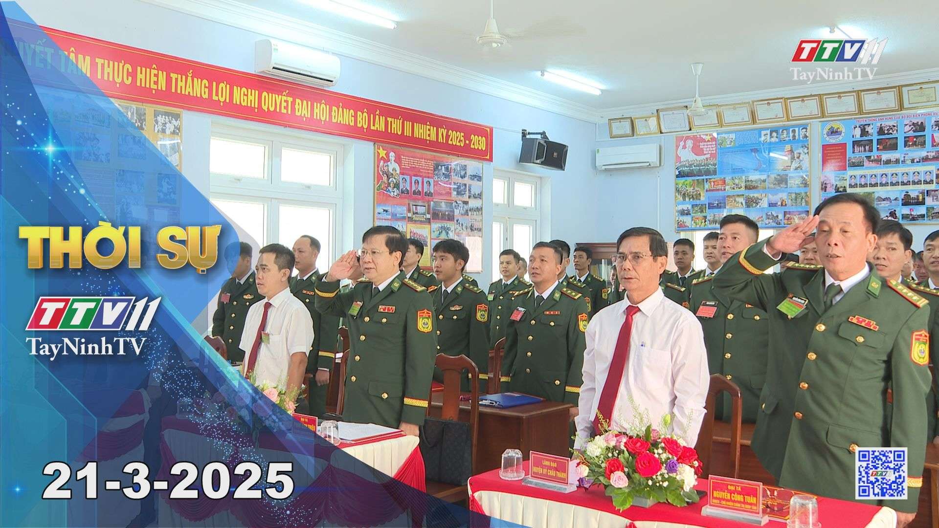 Thời sự Tây Ninh 21-3-2025 | Tin tức hôm nay | TayNinhTV