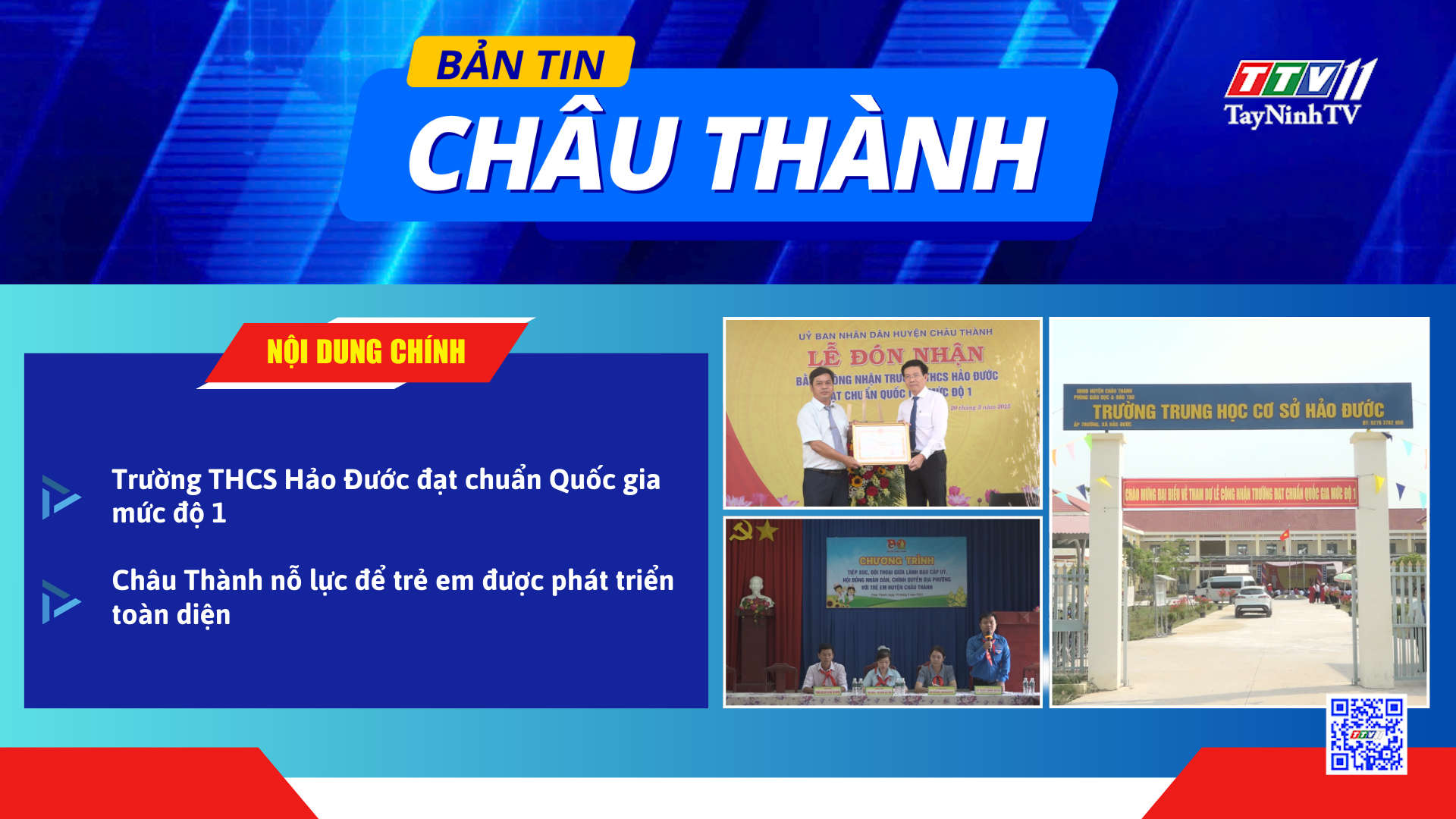 Bản tin huyện Châu Thành 21-3-2025 | Tin tức hôm nay | TayNinhTVDVC