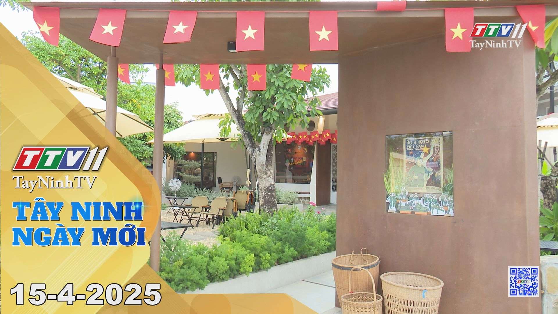 Tây Ninh ngày mới 15-4-2025 | Tin tức hôm nay | TayNinhTV