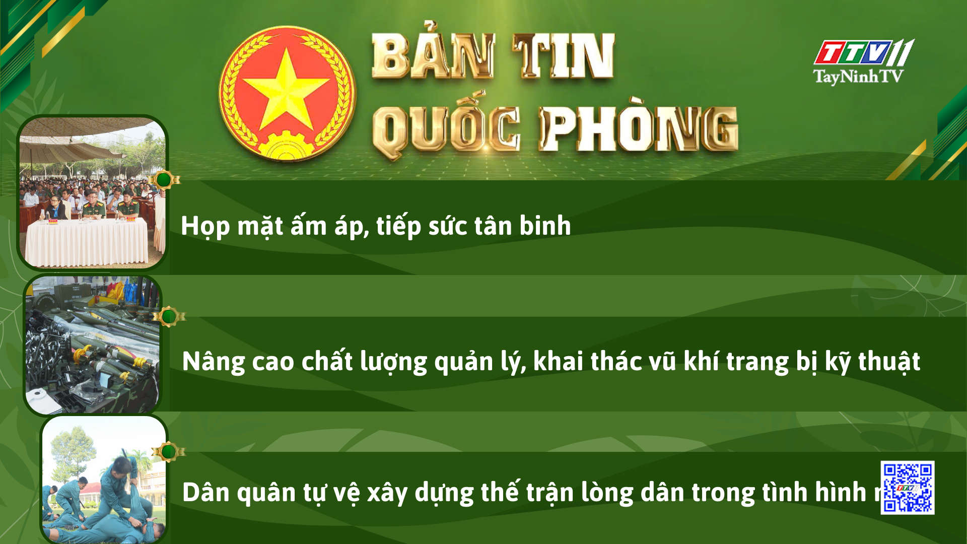 Bản tin quốc phòng 17-4-2025 | TayNinhTVDVC