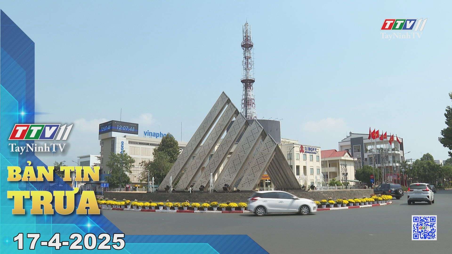 Bản tin trưa 17-4-2025 | Tin tức hôm nay | TayNinhTV