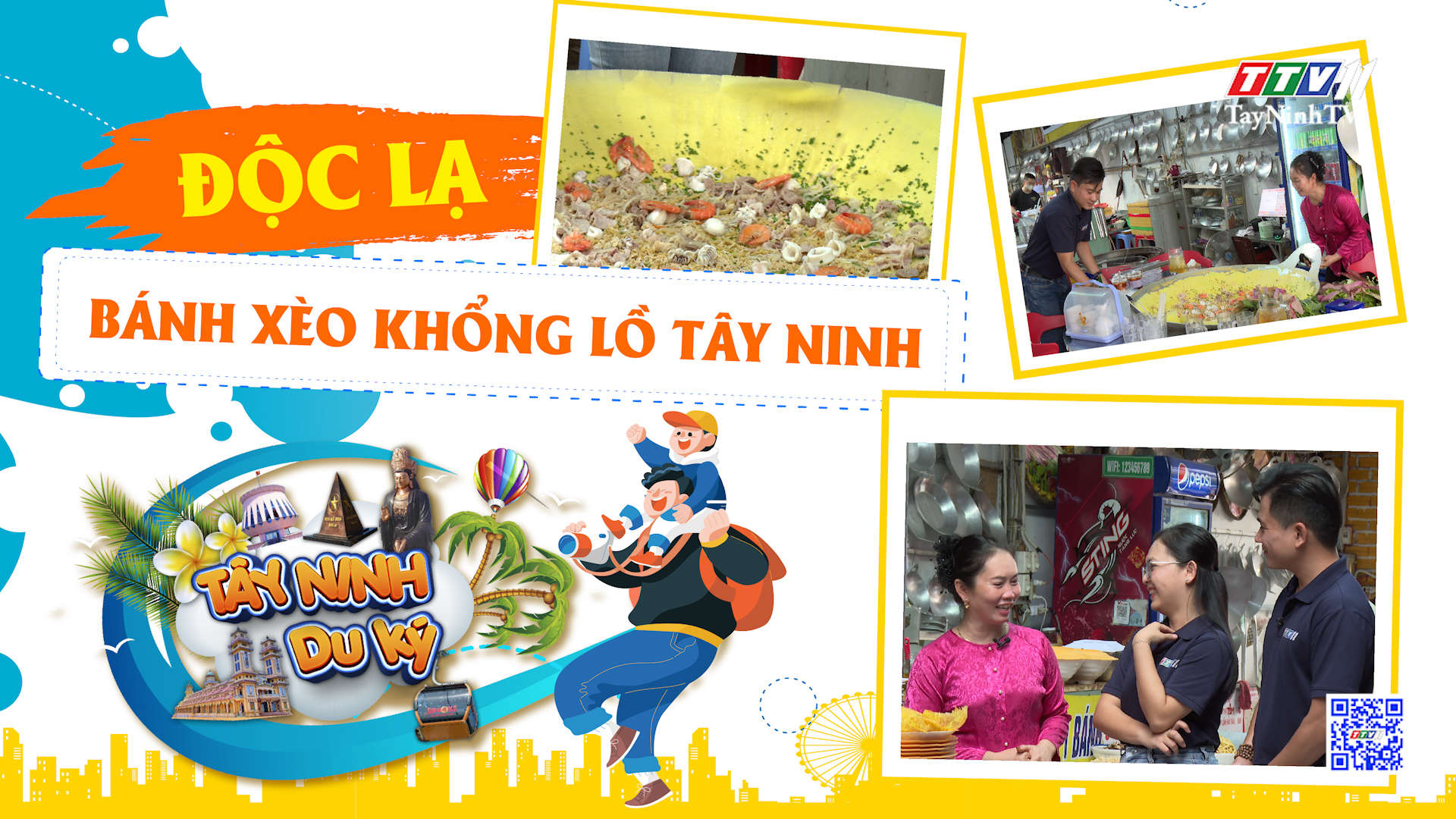 Độc lạ bánh xèo khổng lồ Tây Ninh | TÂY NINH DU KÝ | TayNinhTVEnt