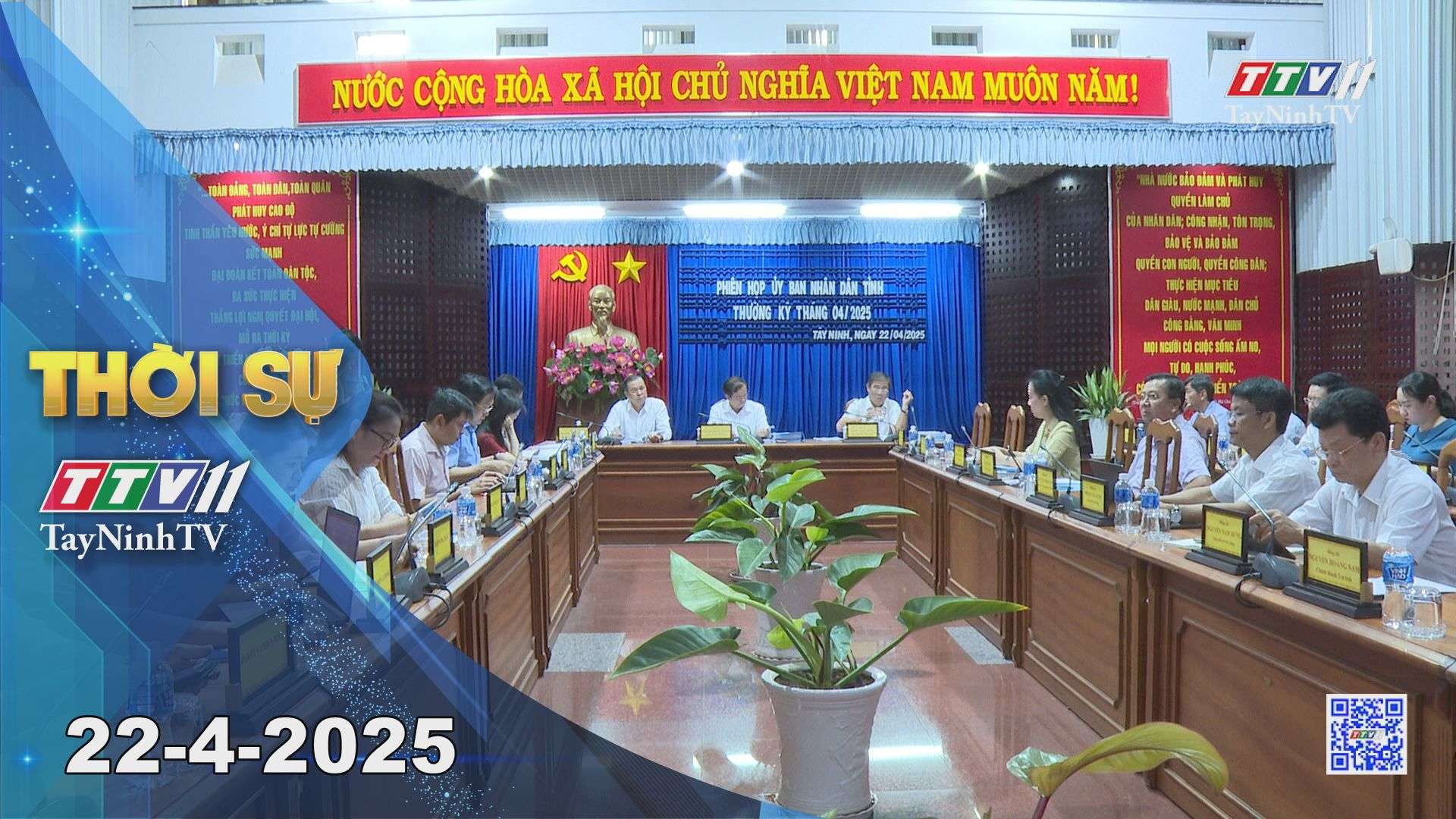 Thời sự Tây Ninh 22-4-2025 | Tin tức hôm nay | TayNinhTV