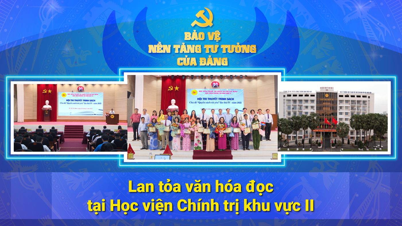 Lan tỏa văn hóa đọc tại Học viện Chính trị khu vực II | BẢO VỆ NỀN TẢNG TƯ TƯỞNG CỦA ĐẢNG