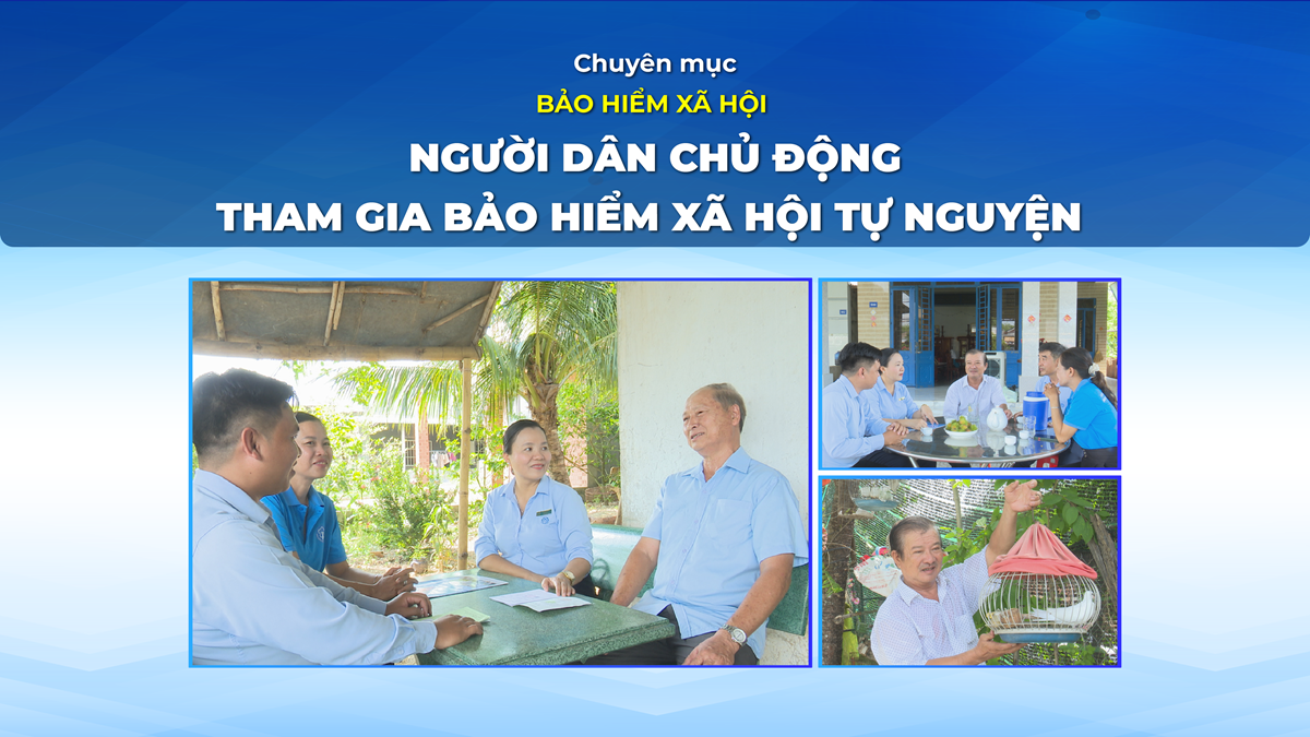 Người dân chủ động tham gia bảo hiểm xã hội tự nguyện