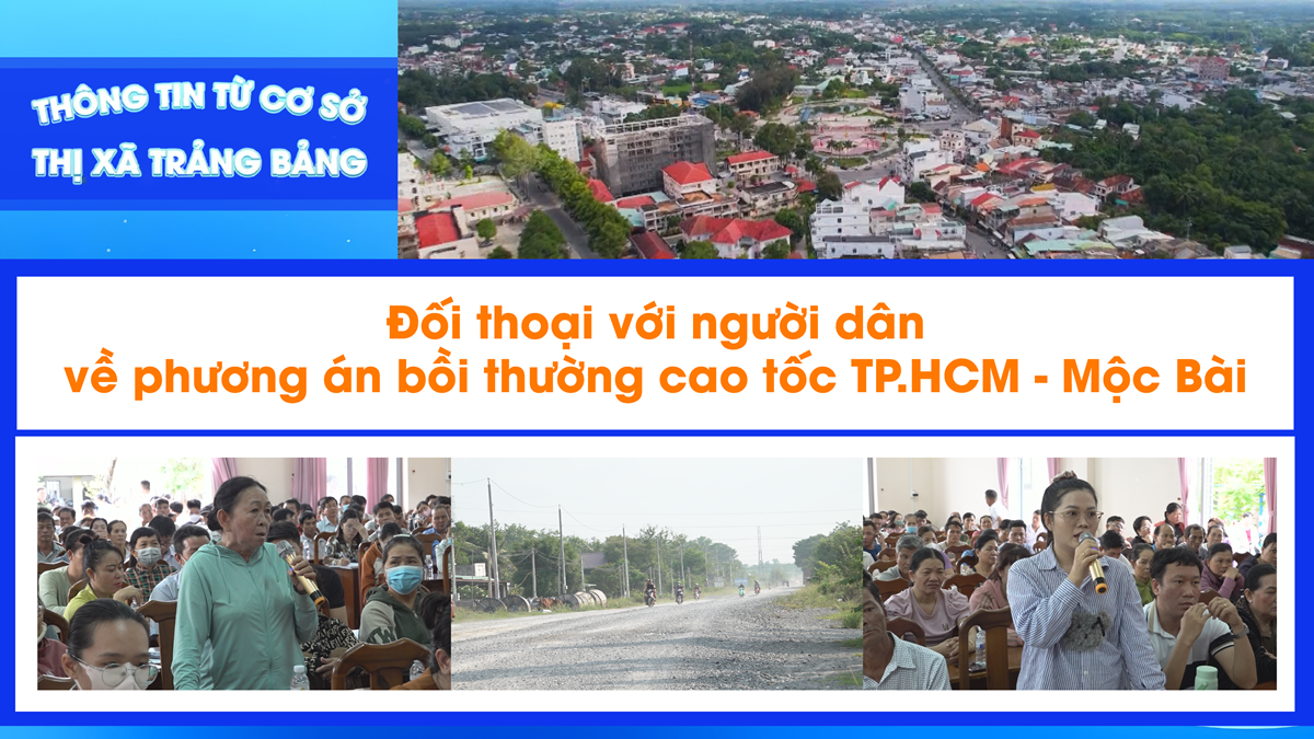 Đối thoại với người dân về phương án bồi thường cao tốc