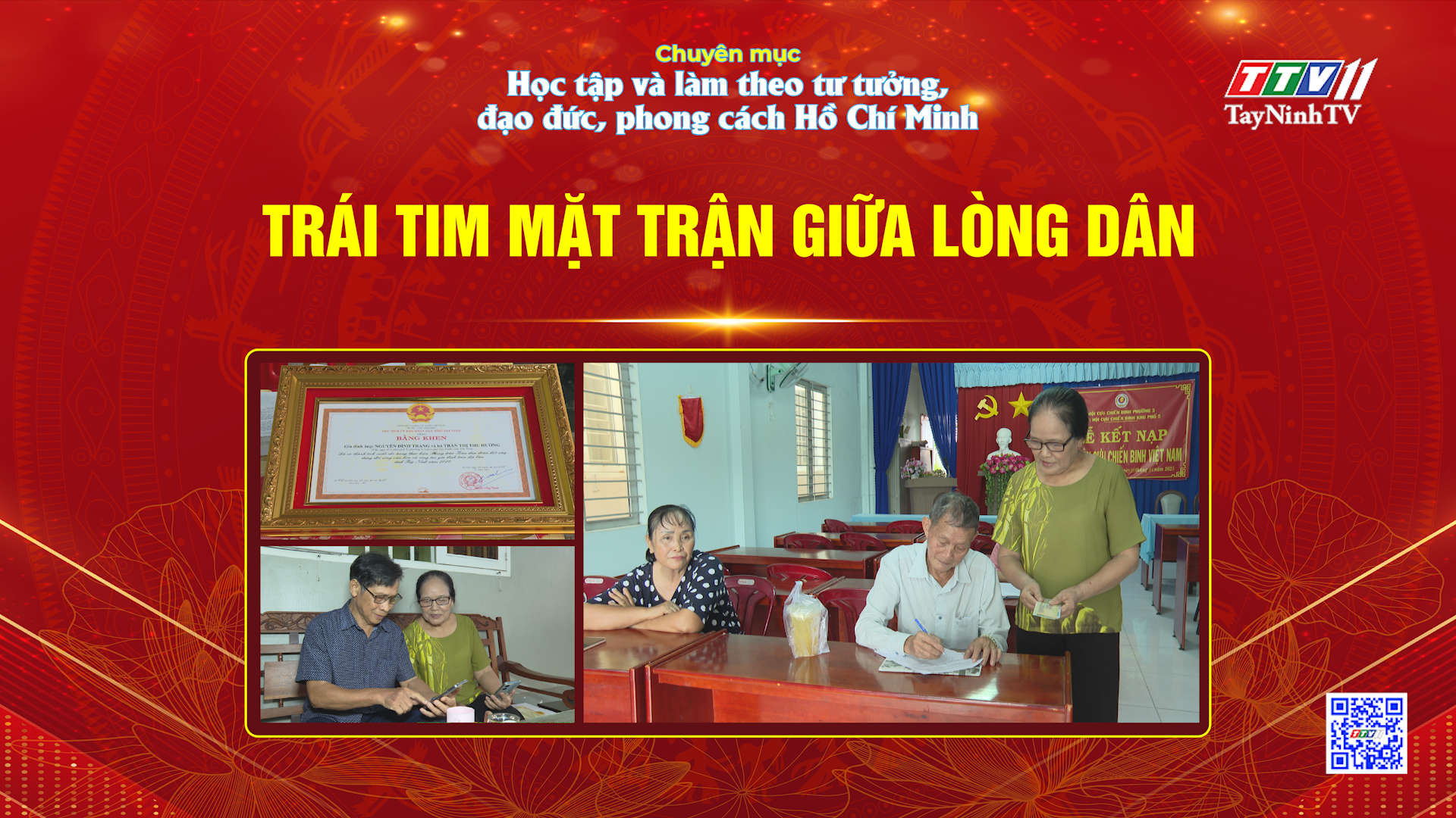 Trái tim mặt trận giữa lòng dân | Học tập và làm theo tư tưởng, đạo đức, phong cách Hồ Chí Minh | TayNinhTV