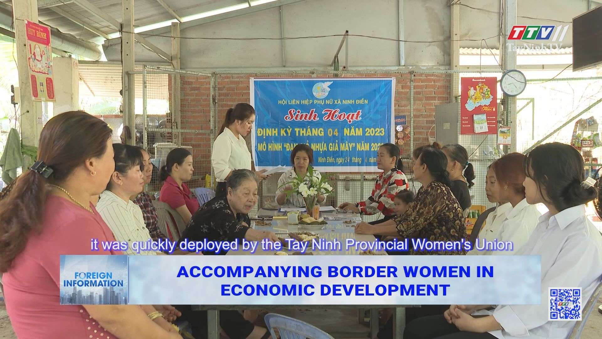 [Phụ đề tiếng Anh] Đồng hành cùng phụ nữ vùng biên trong phát triển kinh tế | TayNinhTVToday
