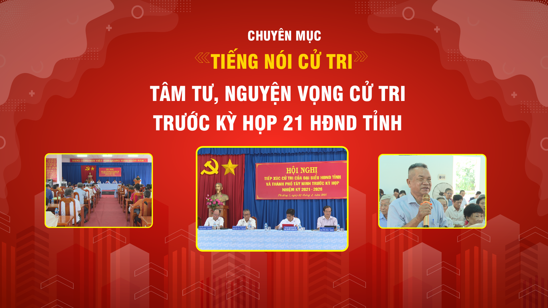 Tâm tư, nguyện vọng cử tri trước kỳ họp 21 HĐND tỉnh | TIẾNG NÓI CỬ TRI