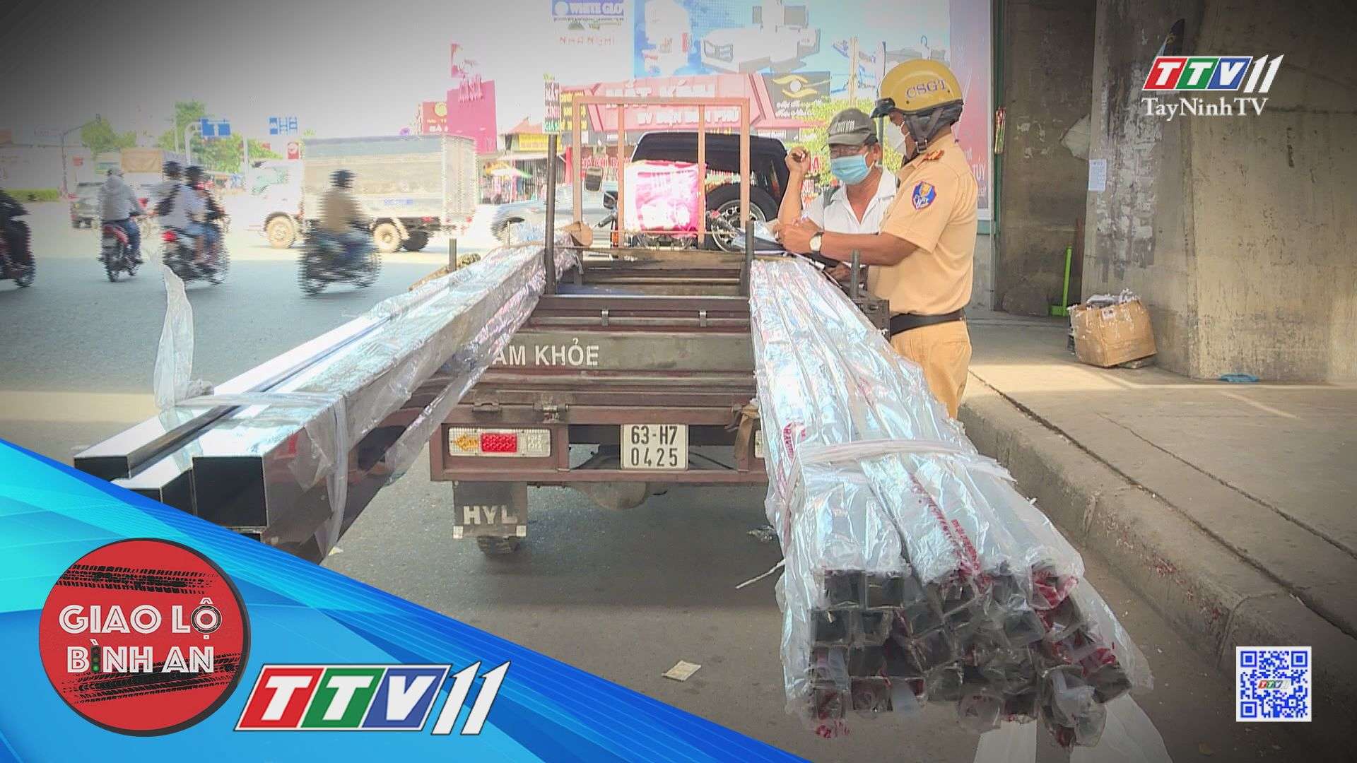 Xe ba gác tự chế, hiểm họa rình rập trên đường phố | Giao lộ bình an 22-6-2025 | TayNinhTV