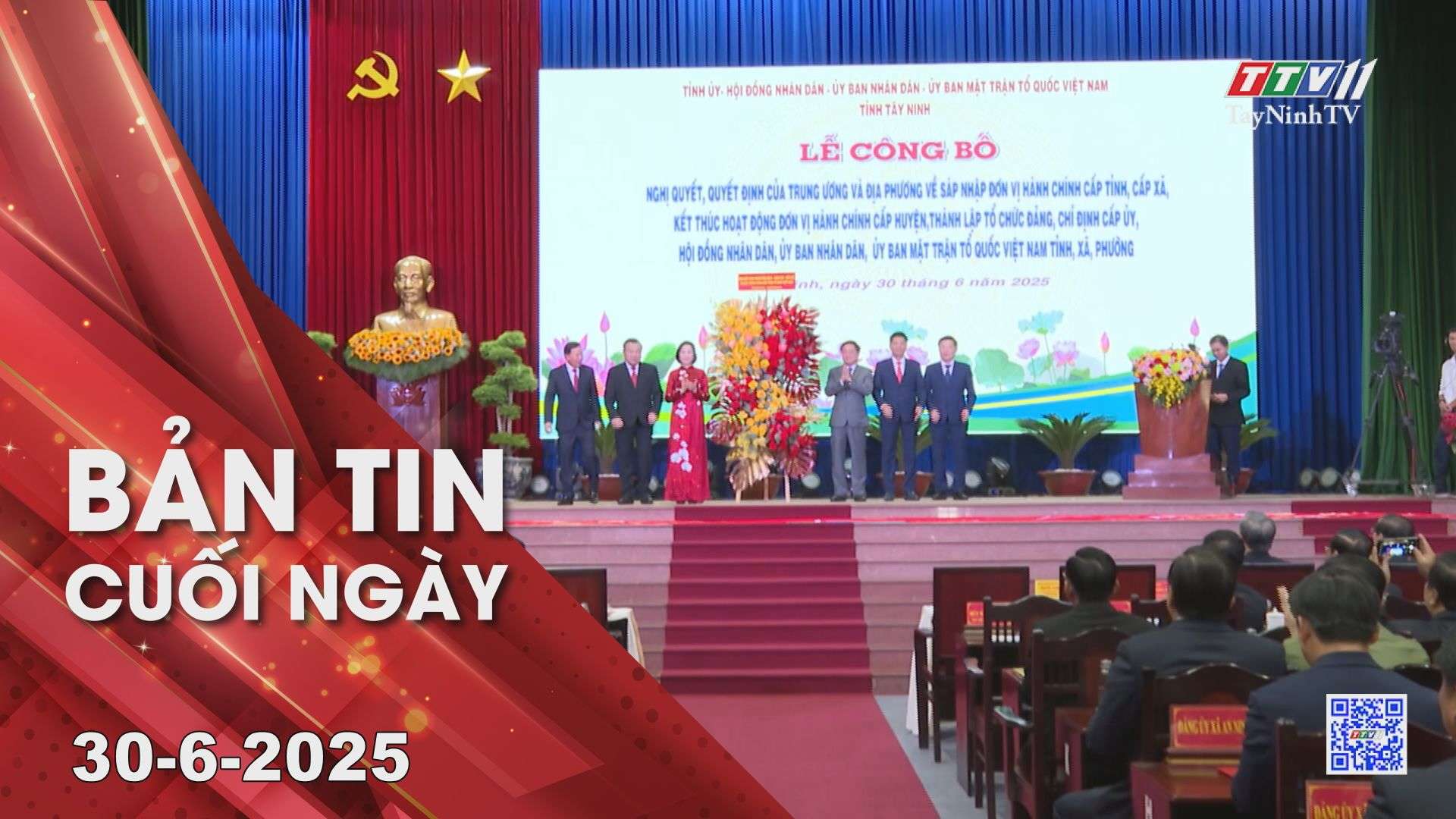 Bản tin cuối ngày 30-6-2025 | Tin tức hôm nay | TayNinhTV