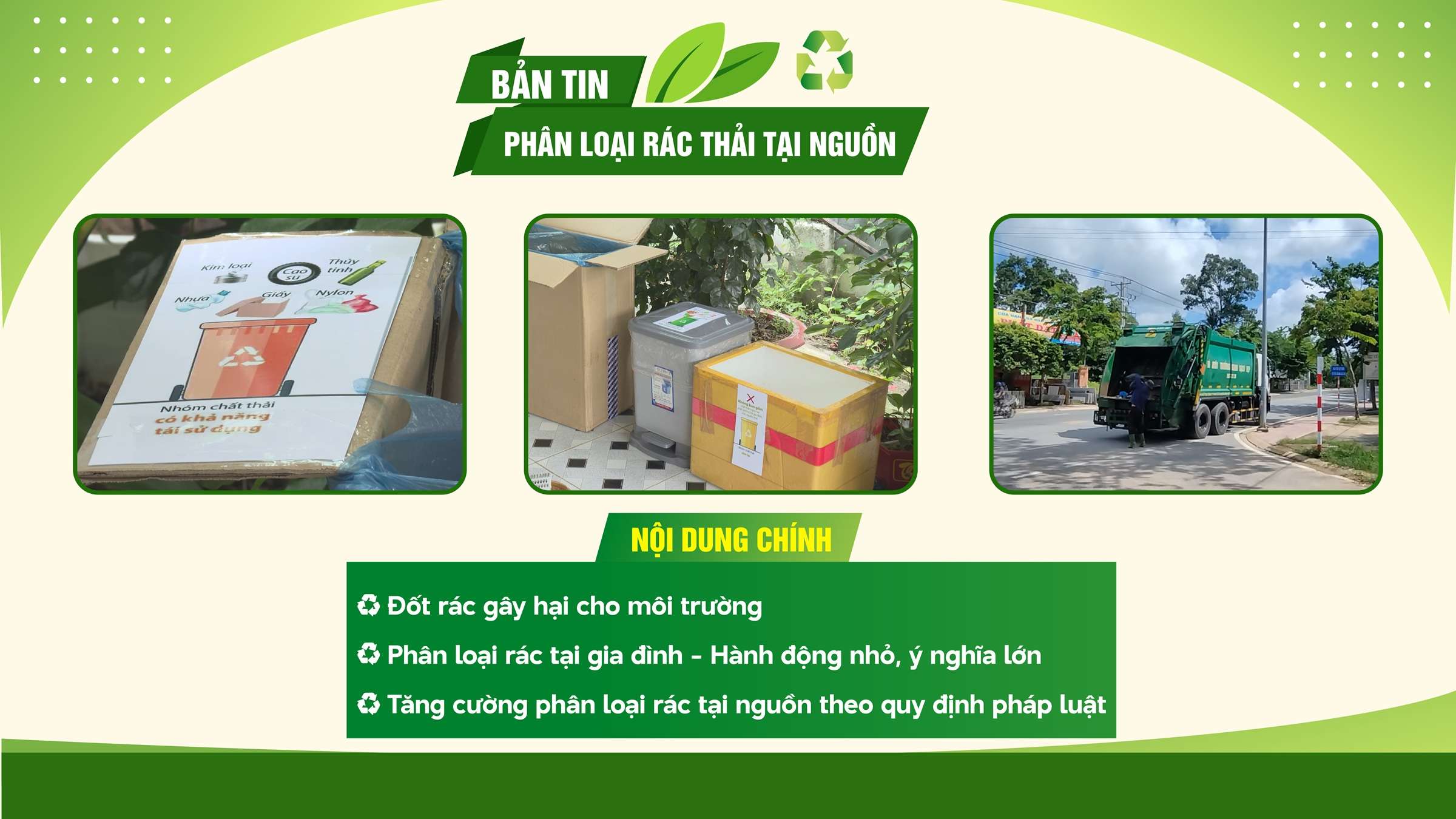 Bản tin môi trường phân loại rác tại nguồn 07-7-2025