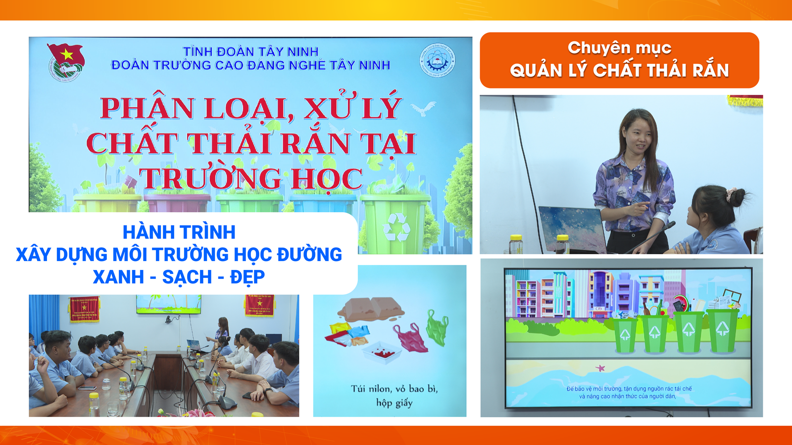 Hành trình xây dựng môi trường học đường xanh - sạch - đẹp | QUẢN LÝ CHẤT THẢI RẮN