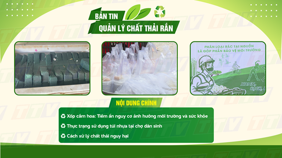 Bản tin quản lý chất thải rắn 16-7-2025