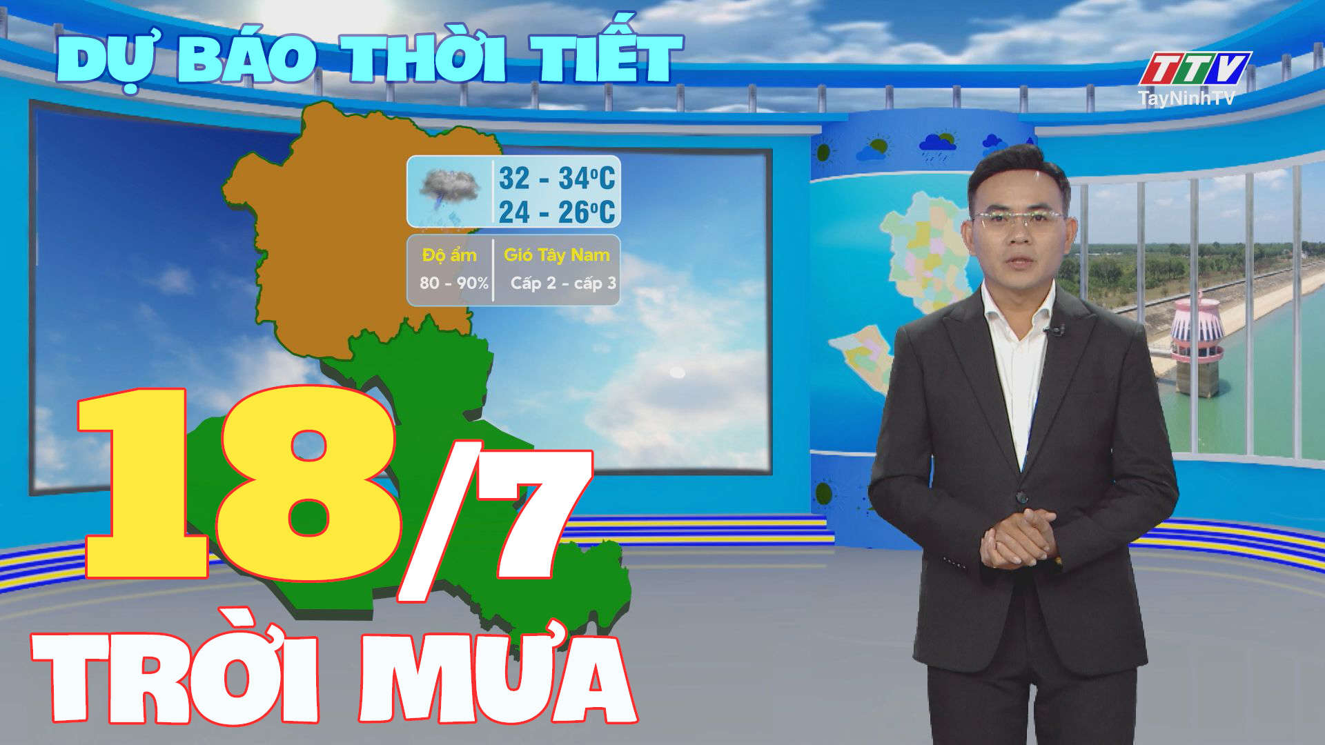 Bản tin thời tiết 18-7-2025