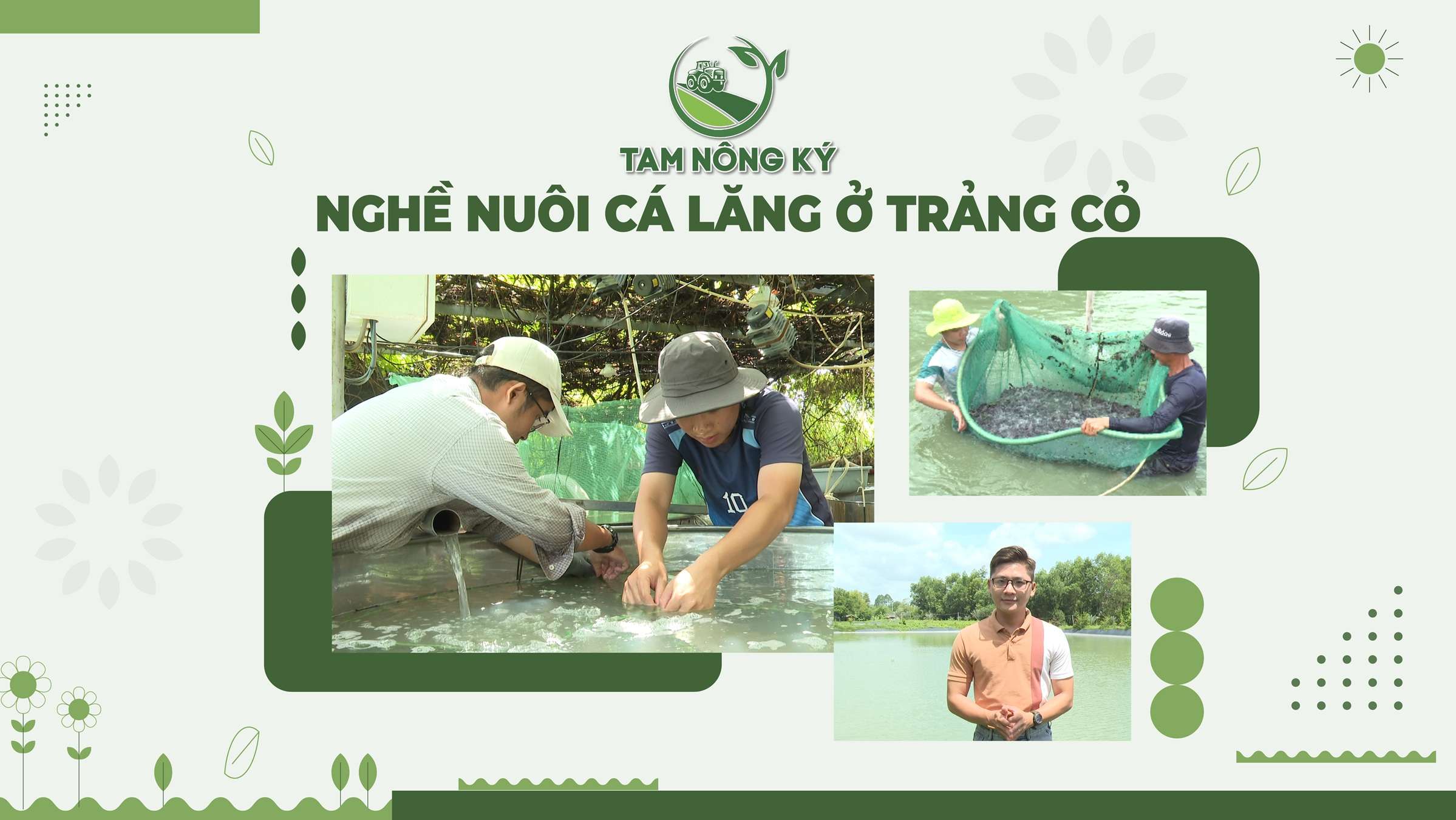 Nghề nuôi cá lăng ở Trảng Cỏ | TAM NÔNG KÝ