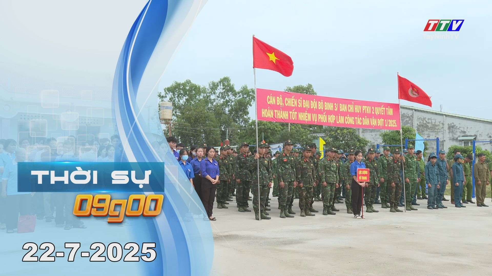 Thời sự 09G00 | 22-7-2025 | Tin tức hôm nay