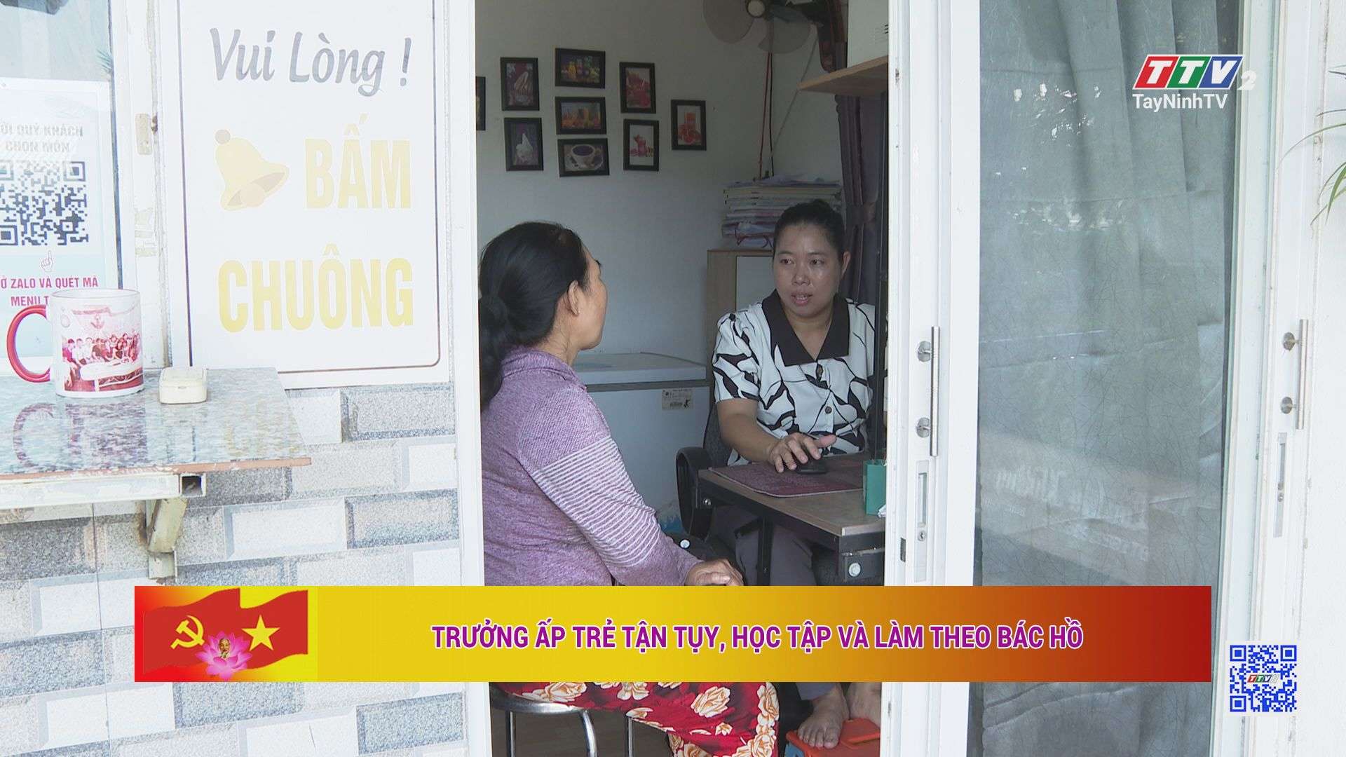 Trưởng ấp trẻ tận tụy, học tập và làm theo Bác Hồ