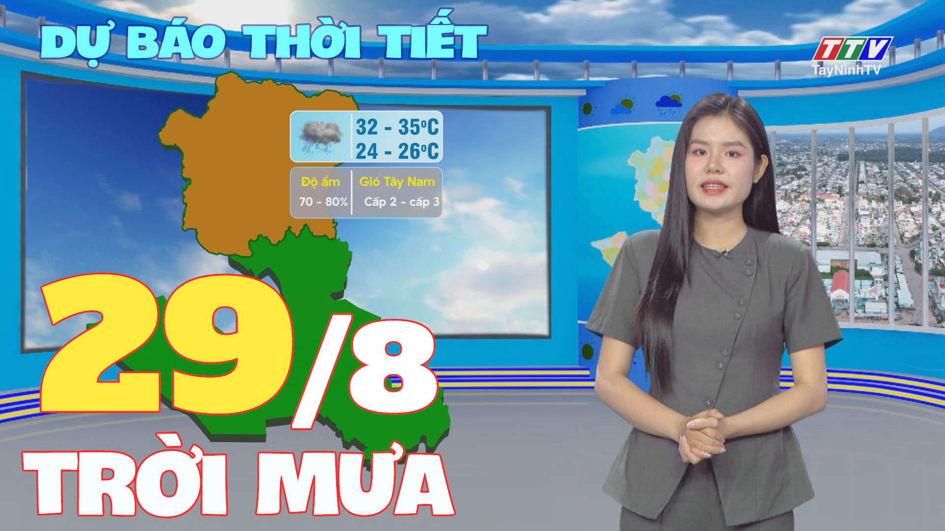 Bản tin thời tiết 29-8-2025