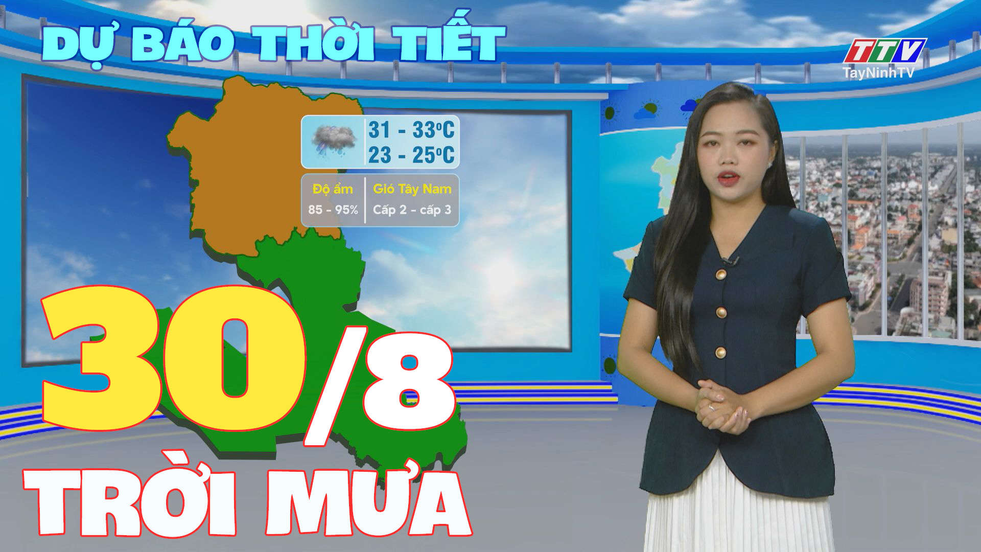 Bản tin thời tiết 30-8-2025