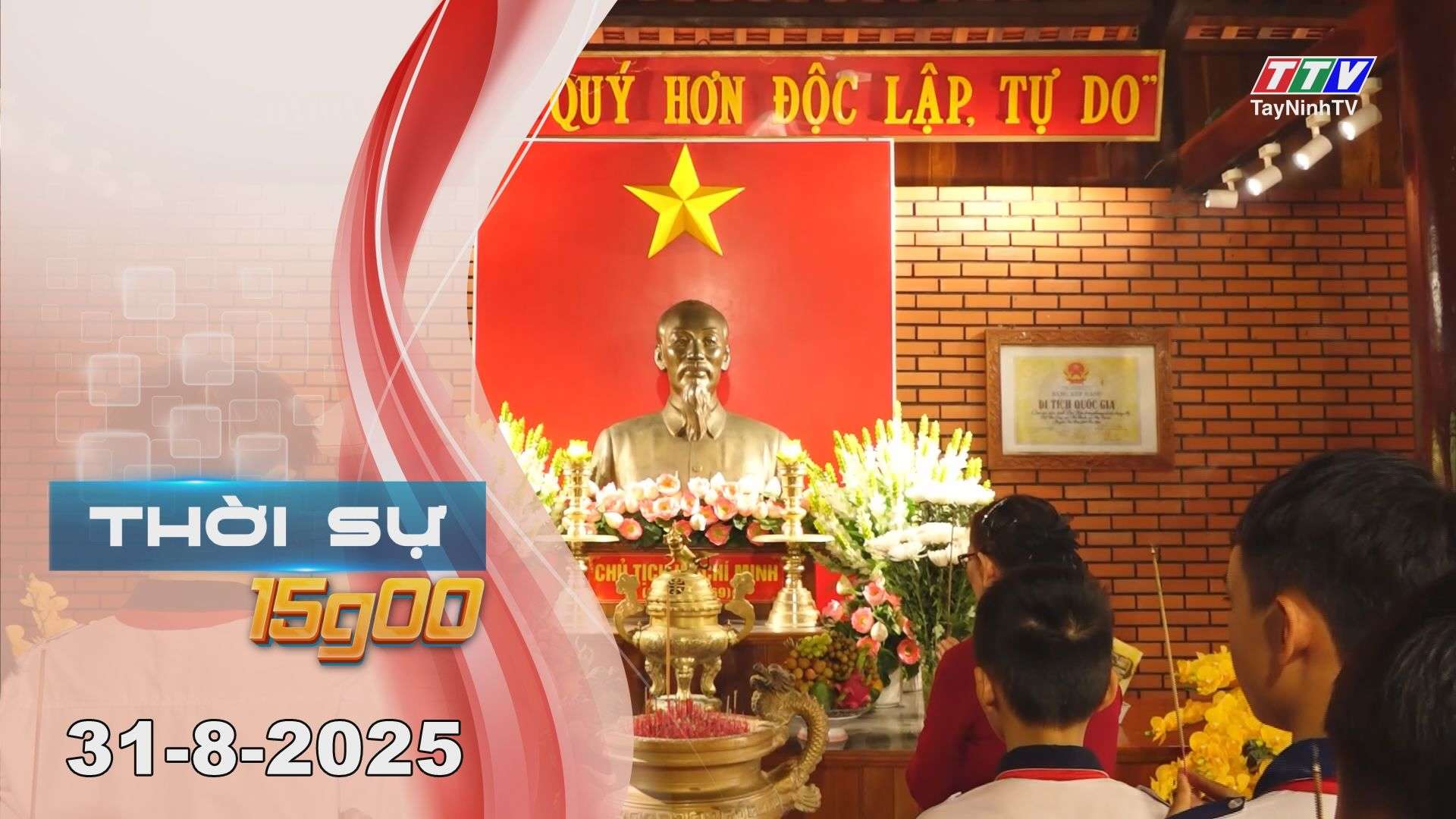 Thời sự 15G00 | 31-8-2025 | Tin tức hôm nay