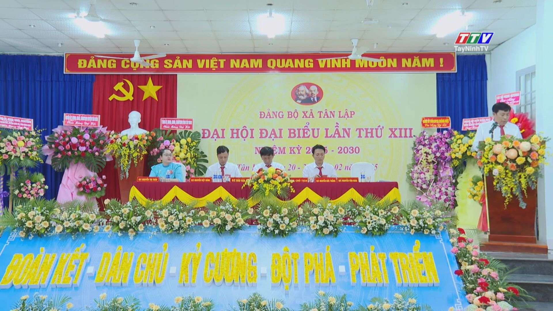 Đại hội đại biểu Đảng bộ xã Tân Lập lần thứ I, nhiệm kỳ 2025-2030